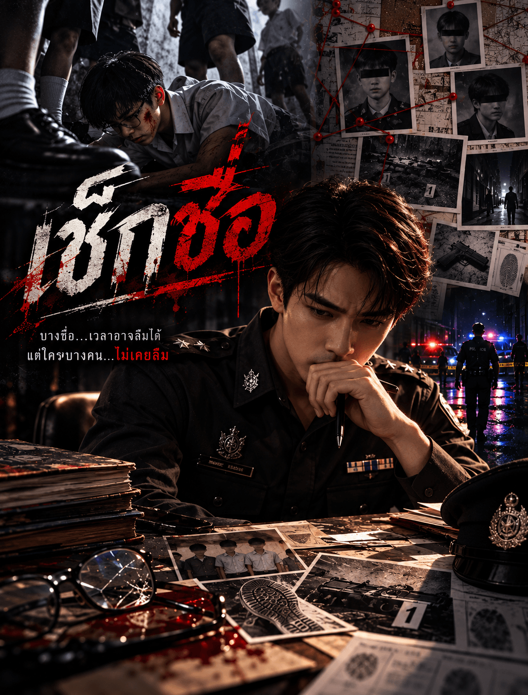 ปกนิยาย เช็กชื่อ