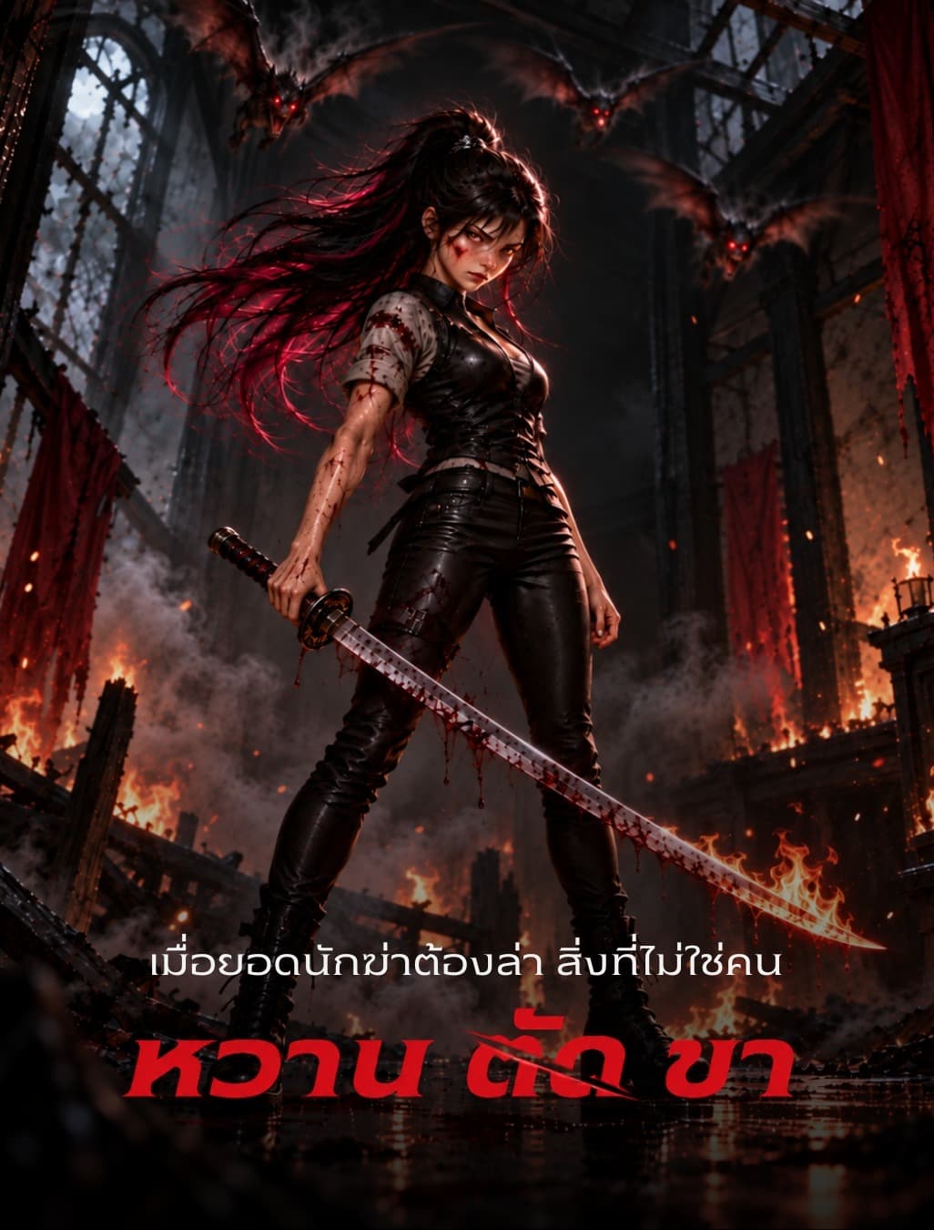 ปกนิยาย หวาน ตัด ขา